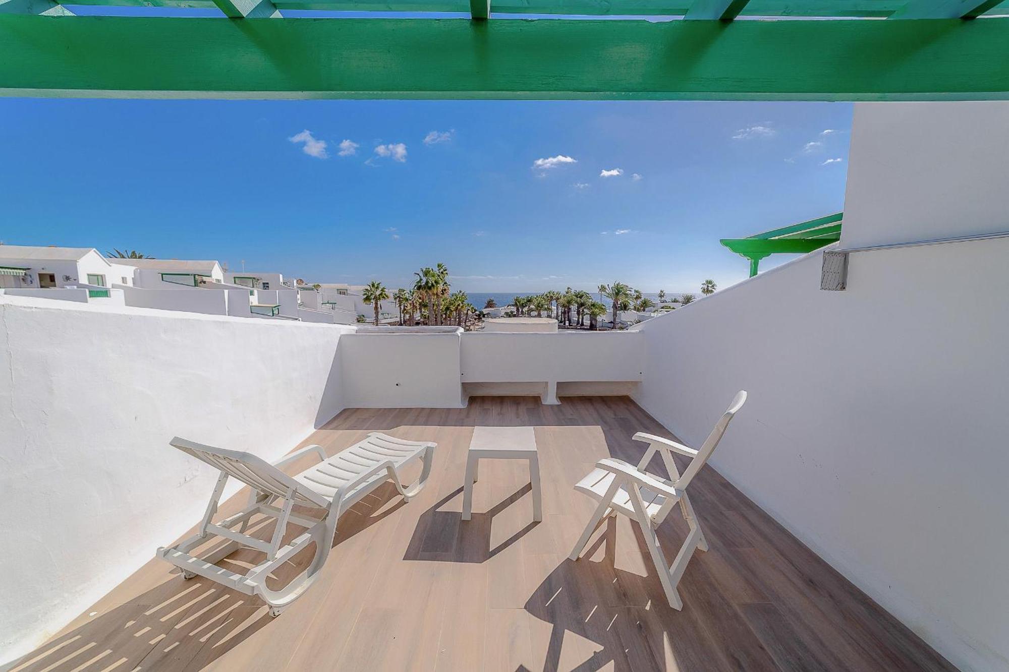 Fantastico Apartamento Con Terraza Y Vistas Al Mar Costa Teguise Zewnętrze zdjęcie